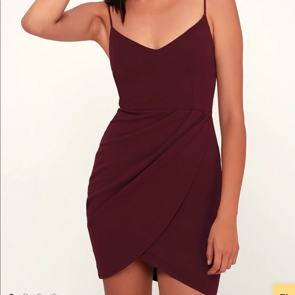 Lulu's Forever your girl bodycon dress